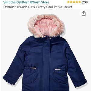 Warm winter jacket coat OshKosh toddler 2T